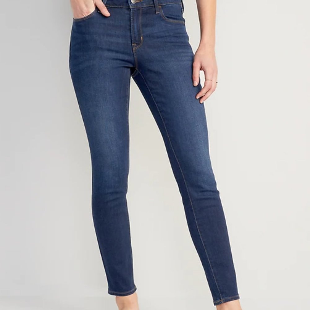 Old Navy Mid-Rise Pop Icon Skinny Jeans